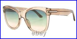 NEW Tom Ford Sunglasses Wallace FT0870 45P Transparent Brown Gradient Green NEW Tom Ford Sunglasses Wallace FT0870 45P Transparent Brown Gradient Green