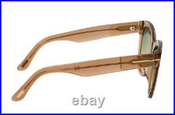 NEW Tom Ford Sunglasses Wallace FT0870 45P Transparent Brown Gradient Green NEW Tom Ford Sunglasses Wallace FT0870 45P Transparent Brown Gradient Green