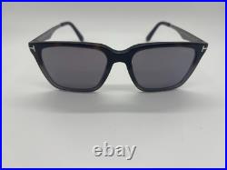 NEW Tom Ford TF862 56C Havana Silver Sunglasses 56-17-145mm NO CASE