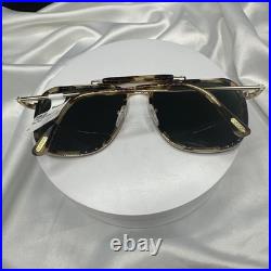 NWT TOM FORD HUCK Brown Tortoise Gold Green Lenses Sunglasses. # IF2677862. Italy