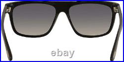 NWT Tom Ford TF 628 FT0628 Cecilio-02 Shiny black smoke gradient 01B Sunglasses