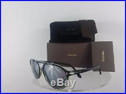 New Authentic Tom Ford Jacob TF447 96C Sunglasses Green Frame TF 447
