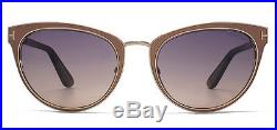 New Authentic Tom Ford Nina Women's Designer Sunglasses FT0373 74B Made In Italy