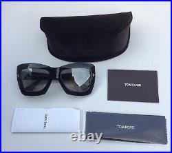 New Authentic Tom Ford Sunglasses FT0664 01C Free Express Shipping