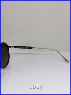New Authentic Tom Ford TF 624 Nicholai-02 Sunglasses C. 01C Shiny Black Sunglass