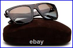 New TOM FORD Alberto TF1077 ECO 52F Havana Sunglasses 55-20-145mm Italy