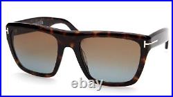 New TOM FORD Alberto TF1077 ECO 52F Havana Sunglasses 55-20-145mm Italy