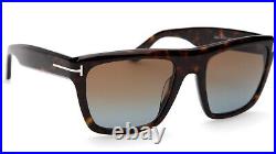 New TOM FORD Alberto TF1077 ECO 52F Havana Sunglasses 55-20-145mm Italy