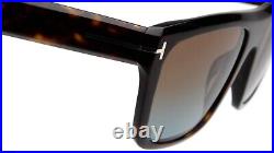 New TOM FORD Alberto TF1077 ECO 52F Havana Sunglasses 55-20-145mm Italy