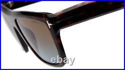 New TOM FORD Alberto TF1077 ECO 52F Havana Sunglasses 55-20-145mm Italy