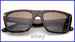 New TOM FORD Alberto TF1077 ECO 52F Havana Sunglasses 55-20-145mm Italy