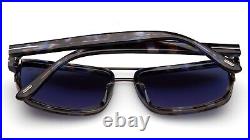 New TOM FORD Anders TF 780 55V Blue Havana Sunglasses 58-17-140mm Italy