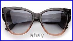 New TOM FORD Anoushka TF371 20B Gray Brown Sunglasses 57-16-140mm B50mm Italy New TOM FORD Anoushka TF371 20B Gray Brown Sunglasses 57-16-140mm B50mm Italy