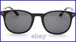 New TOM FORD Ansel TF 858-N 01A Black Sunglasses 51-20-145mm B45mm Italy