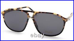 New TOM FORD Bruce TF1026 05A Tortoise Sunglasses 61-12-145mm B50mm Italy