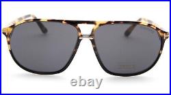 New TOM FORD Bruce TF1026 05A Tortoise Sunglasses 61-12-145mm B50mm Italy