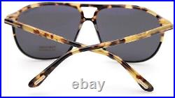 New TOM FORD Bruce TF1026 05A Tortoise Sunglasses 61-12-145mm B50mm Italy