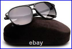 New TOM FORD Bruce TF1026 ECO 01B Black Sunglasses 61-12-145mm Italy