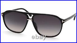 New TOM FORD Bruce TF1026 ECO 01B Black Sunglasses 61-12-145mm Italy