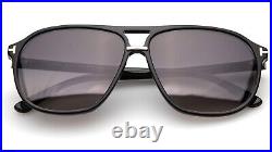 New TOM FORD Bruce TF1026 ECO 01B Black Sunglasses 61-12-145mm Italy