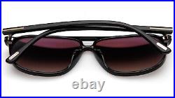 New TOM FORD Bruce TF1026 ECO 01B Black Sunglasses 61-12-145mm Italy