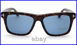 New TOM FORD Buckley-02 TF 906 52V Havana Sunglasses 56-17-145mm Italy