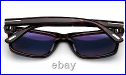 New TOM FORD Buckley-02 TF 906 52V Havana Sunglasses 56-17-145mm Italy