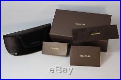 New TOM FORD CELIA TF322-28F Brown Shiny Rose Gold / Brown Gradient Sunglasses