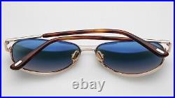 New TOM FORD Clark TF 823 28P Gold Sunglasses 59-14-140mm Italy