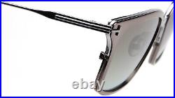 New TOM FORD Havden TF831 12Q Ruthenium Grey Black Sunglasses 54-20-145mm Japan