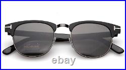 New TOM FORD Laurent-02 TF623 02D Black Sunglasses 51-20-150mm Italy Polarized