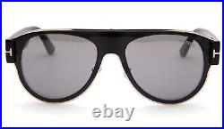 New TOM FORD Lyle-02 TF1074 01C Black Sunglasses 58-18-145mm B50mm Italy