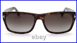 New TOM FORD Mason TF 445 52B Havana Sunglasses 58-17-140mm Italy