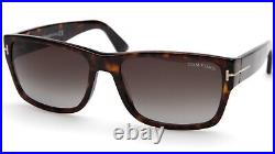 New TOM FORD Mason TF 445 52B Havana Sunglasses 58-17-140mm Italy