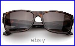 New TOM FORD Mason TF 445 52B Havana Sunglasses 58-17-140mm Italy