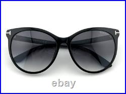 New TOM FORD Maxim TF 787 01B Black Sunglasses 59-16-140mm B52mm Italy