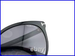 New TOM FORD Maxim TF 787 01B Black Sunglasses 59-16-140mm B52mm Italy