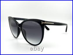 New TOM FORD Maxim TF 787 01B Black Sunglasses 59-16-140mm B52mm Italy