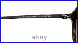 New TOM FORD Samson TF 909 52Q Havana Sunglasses 62-12-140mm B48mm Italy