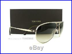 New TOM FORD Sunglasses TF207 William 28F Gold Brown FT0207/S Authentic