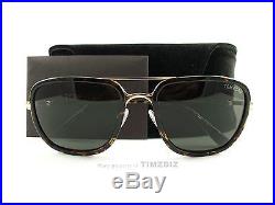 New TOM FORD Sunglasses TF340 Riccardo 28N Tortoise Gold FT0340/S Authentic