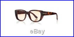 New TOM FORD TF492 52E 52MM Sunglasses Dark Havana Frame / Yellow Brown