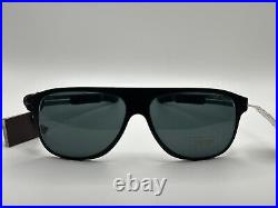 New TOM FORD Todd FT0880/S 01A Sunglasses Shiny Black/Satin Grey Frame