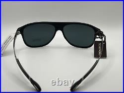 New TOM FORD Todd FT0880/S 01A Sunglasses Shiny Black/Satin Grey Frame