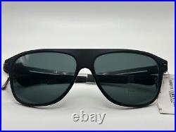 New TOM FORD Todd FT0880/S 01A Sunglasses Shiny Black/Satin Grey Frame