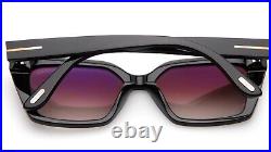 New TOM FORD Winona TF 1030 ECO 01Z Black Sunglasses 53-15-140mm B42mm Italy