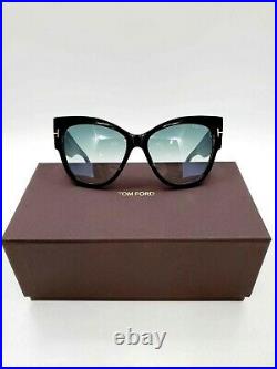 New Tom Ford Anoushka Cat-Eye Gradient Sunglasses 57mm FT0371-BBL1035R3