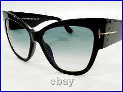 New Tom Ford Anoushka Cat-Eye Gradient Sunglasses 57mm FT0371-BBL1035R3