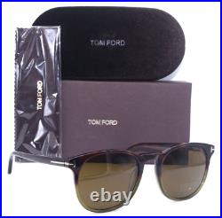 New Tom Ford Ansel Tf858 56j Havana Grey Fade/brown Authentic Sunglasses 51-20