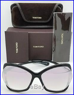 New Tom Ford Astrid sunglasses FT0579/S 01Z 61mm Black Violet AUTHENTIC Oversize